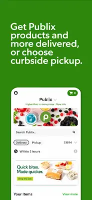 Publix Delivery & Curbside android App screenshot 2